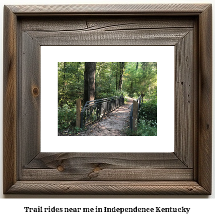 trail rides near me in Independence, Kentucky